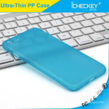 Icheckey ultradünne durchsichtige PP-Handyhülle für iPhone